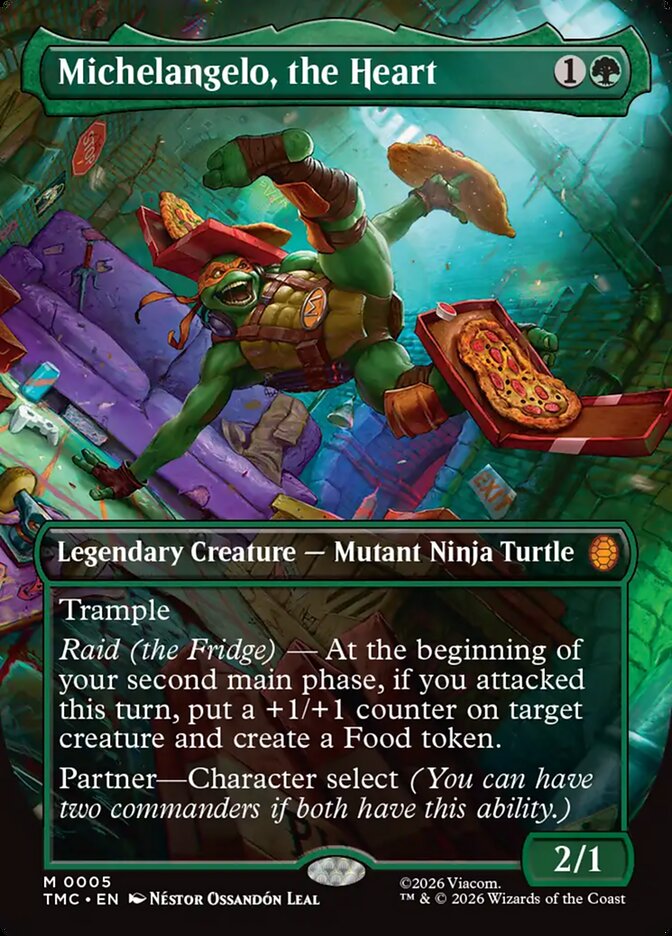Michelangelo, the Heart — Teenage Mutant Ninja Turtles Eternal 5/132