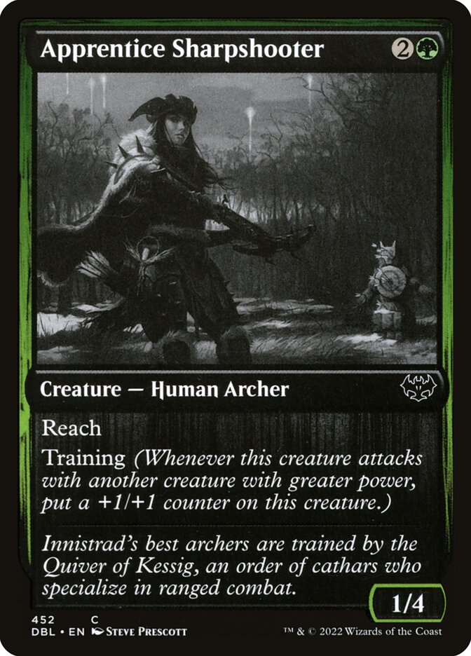 Apprentice Sharpshooter — Innistrad: Double Feature 452/535