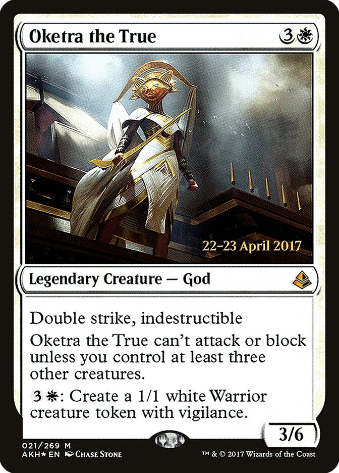 Oketra the True — Amonkhet Promos 21s/77