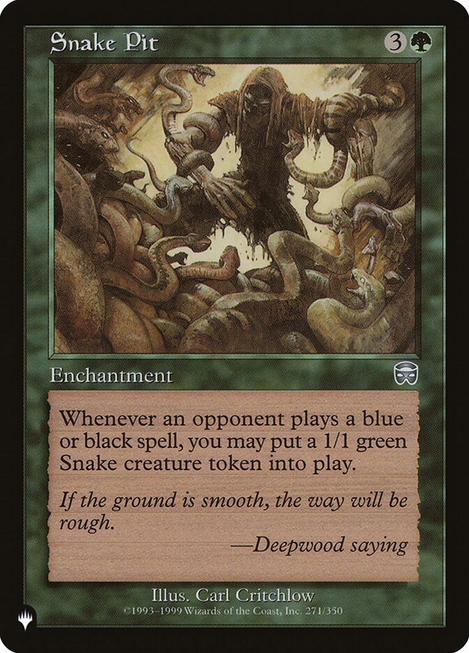 Snake Pit — The List MMQ-271/5581