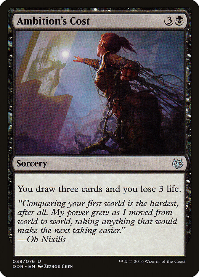 Ambition's Cost — Duel Decks: Nissa vs. Ob Nixilis 38/76