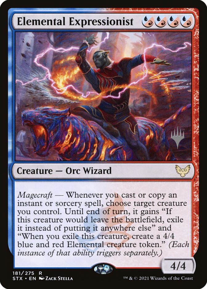 Elemental Expressionist — Strixhaven: School of Mages Promos 181p/164