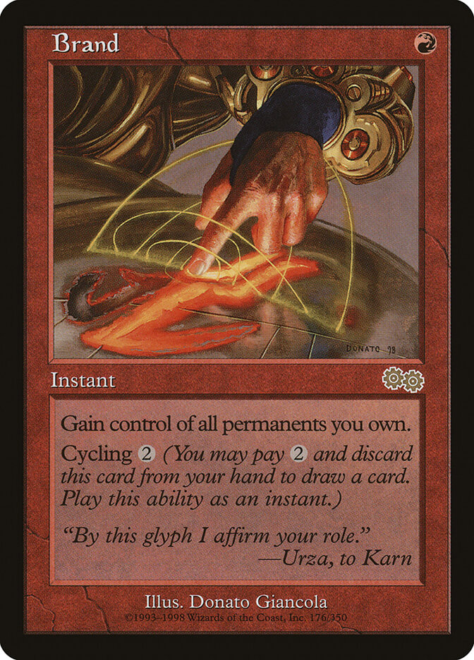 Brand — Urza's Saga 176/357