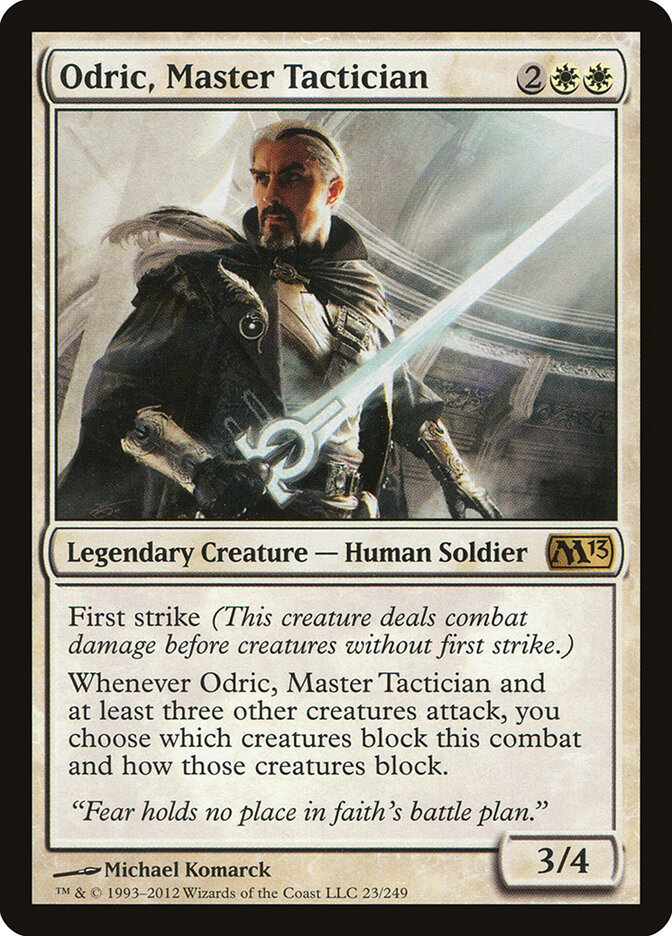 Odric, Master Tactician — Magic 2013 23/249