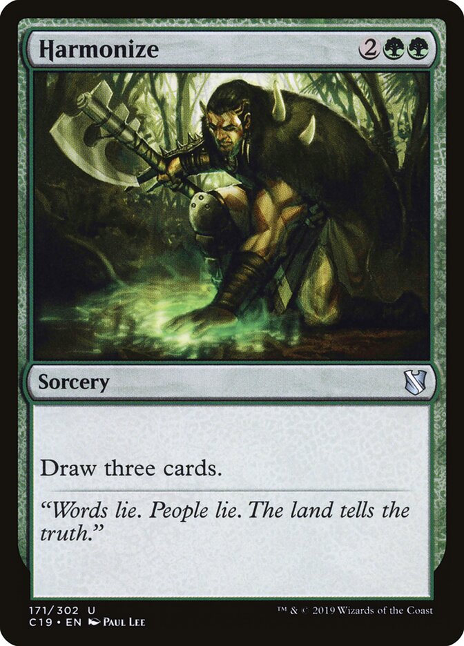 Harmonize — Commander 2019 171/302