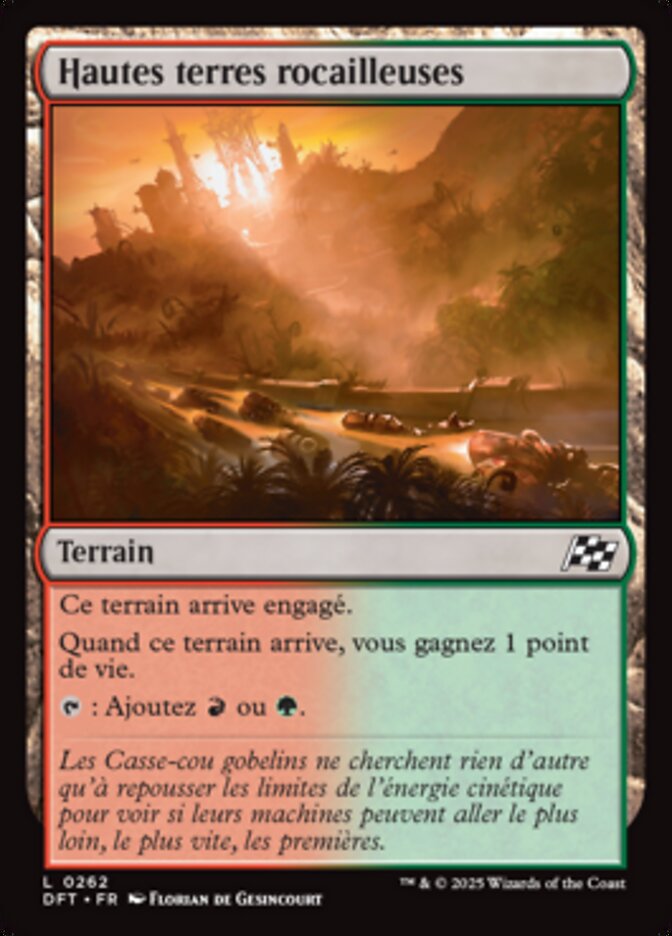 Hautes terres rocailleuses — Aetherdrift 262/553