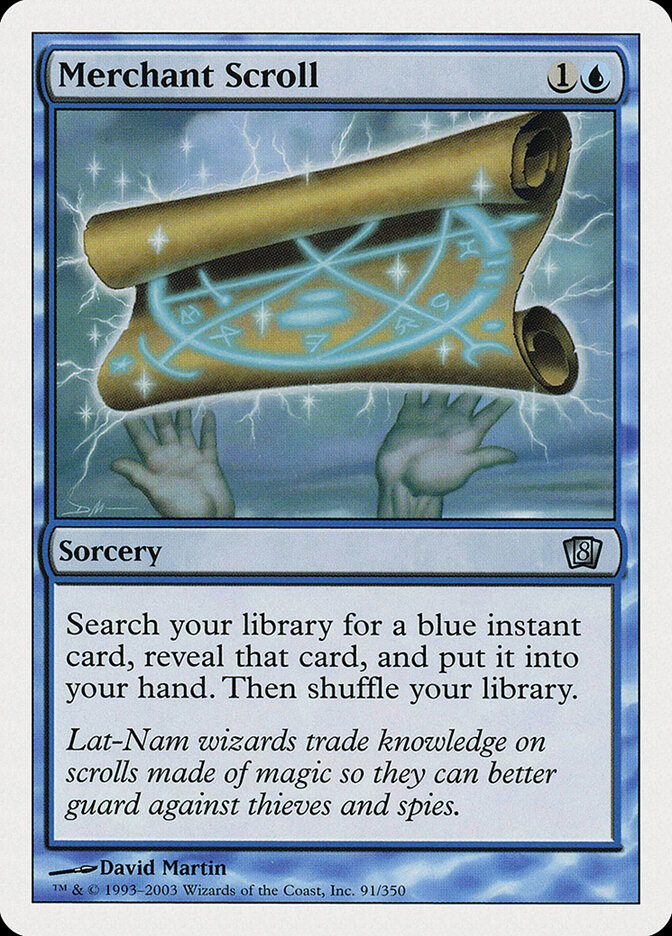 Merchant Scroll — Eighth Edition 91/710