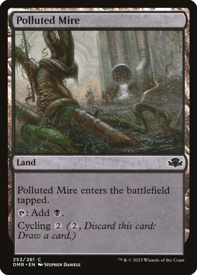 Polluted Mire — Dominaria Remastered 253/457