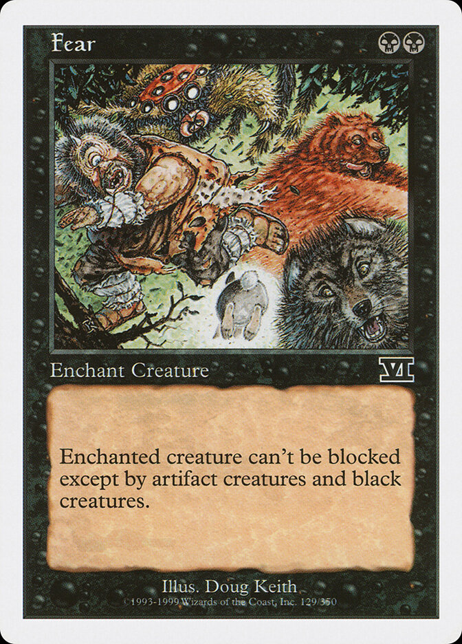 Fear — Classic Sixth Edition 129/351