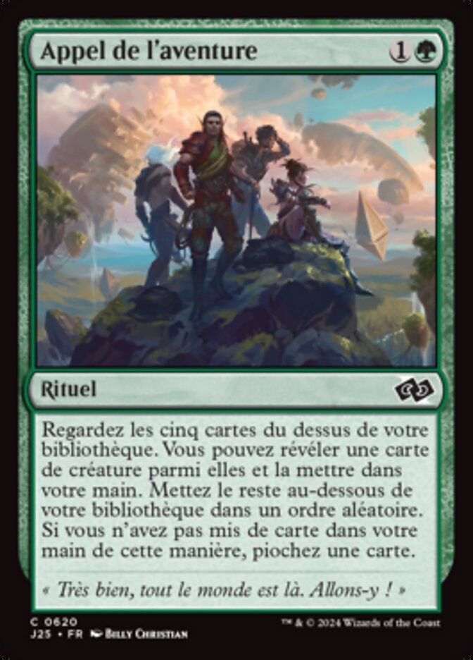 Appel de l'aventure — Foundations Jumpstart 620/779