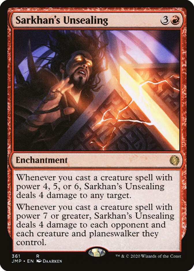 Sarkhan's Unsealing — Jumpstart 361/497