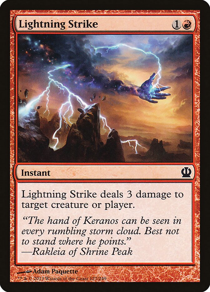 Lightning Strike — Theros 127/249