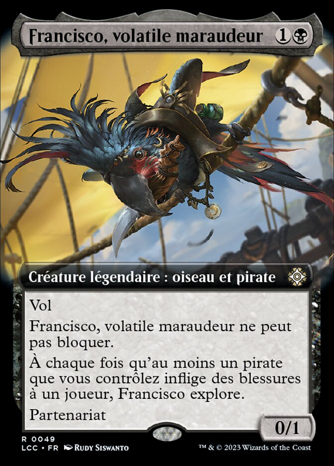 Francisco, volatile maraudeur — The Lost Caverns of Ixalan Commander 49/370