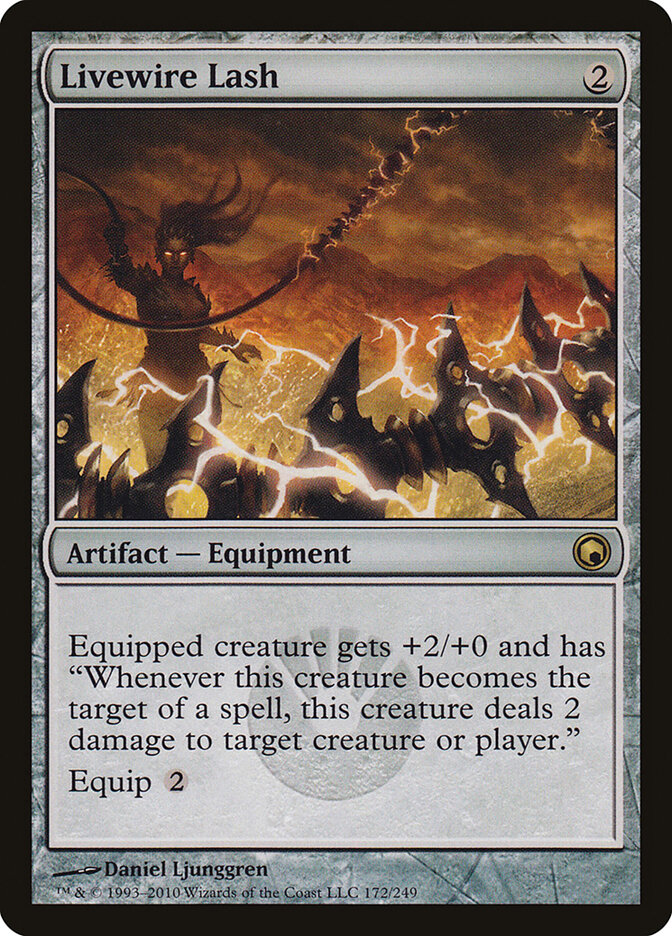 Livewire Lash — Scars of Mirrodin 172/249