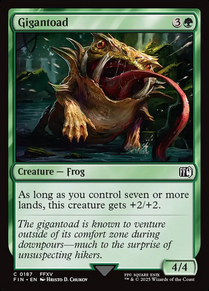 Gigantoad — Final Fantasy 187/595