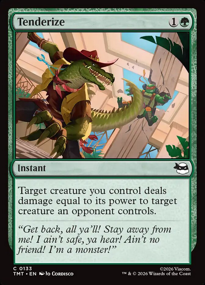 Tenderize — Teenage Mutant Ninja Turtles 133/320