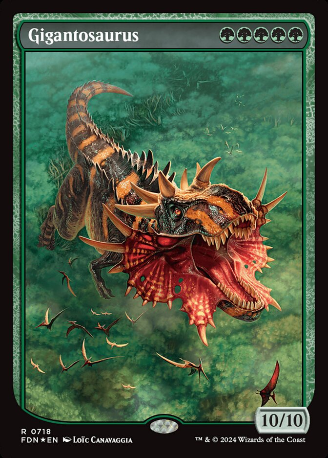 Gigantosaurus — Foundations 718/771