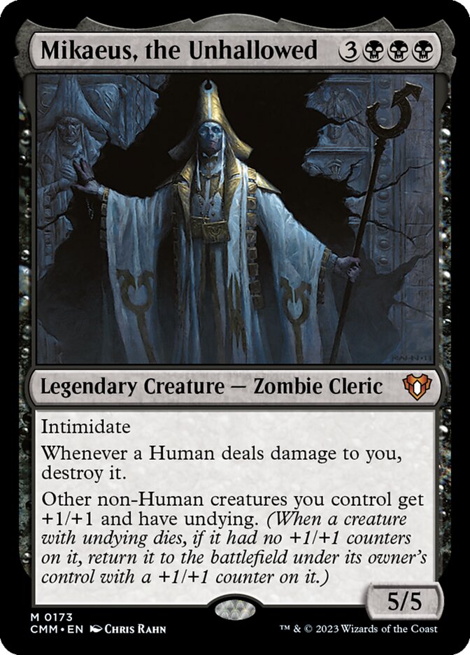 Mikaeus, the Unhallowed — Commander Masters 173/1067