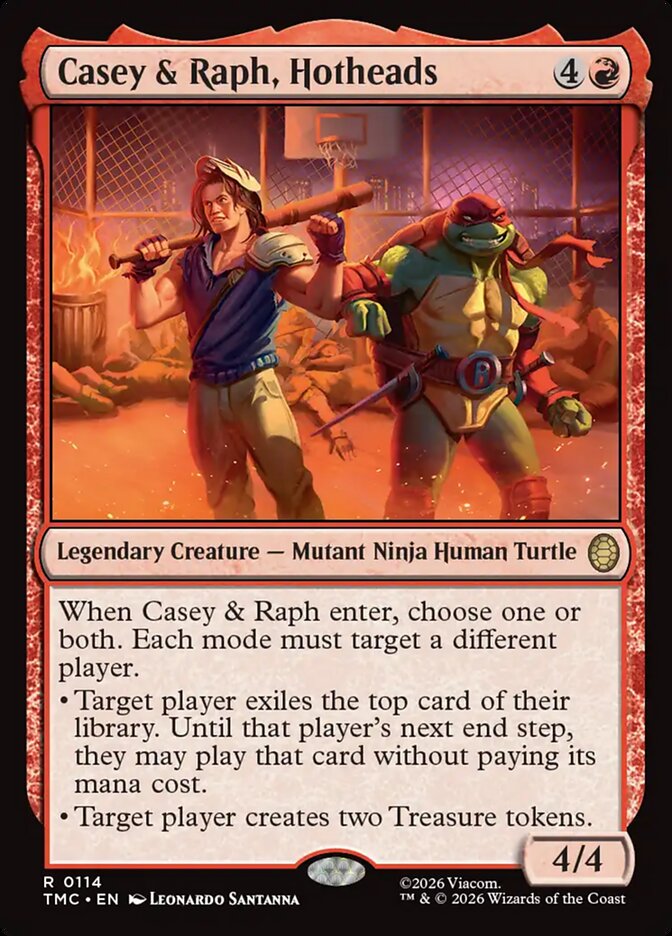 Casey & Raph, Hotheads — Teenage Mutant Ninja Turtles Eternal 114/132