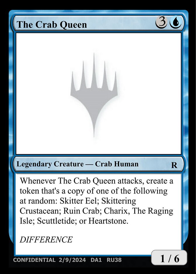 The Crab Queen — Unknown Event RU38/512
