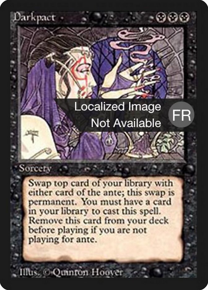 Pacte ténébreux — Foreign Black Border 100/307