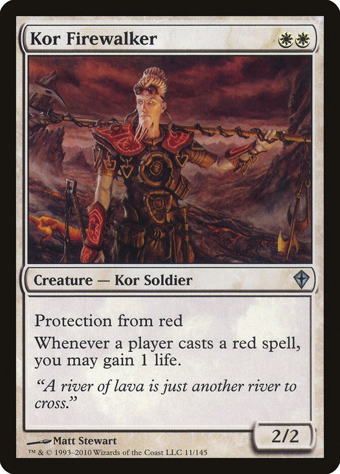 Kor Firewalker — Worldwake 11/145