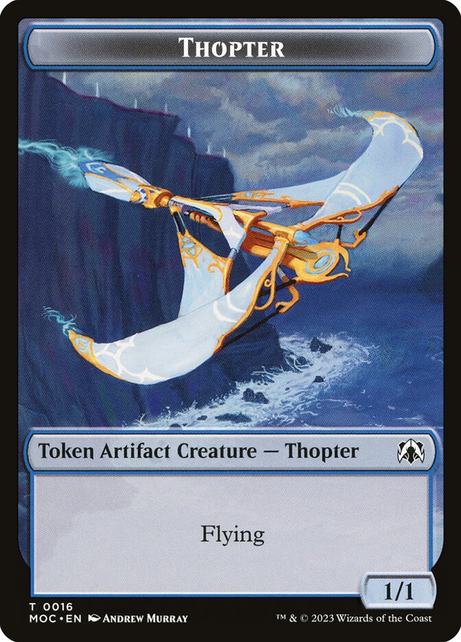 Thopter — March of the Machine Commander Tokens 16/46