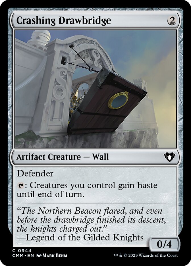 Crashing Drawbridge — Commander Masters 944/1067