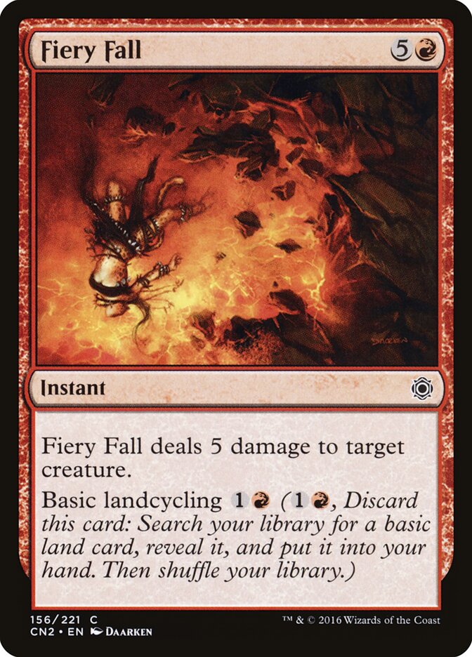 Fiery Fall — Conspiracy: Take the Crown 156/222