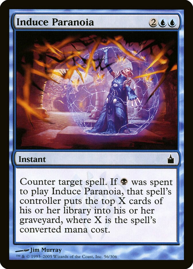 Induce Paranoia — Ravnica: City of Guilds 56/306