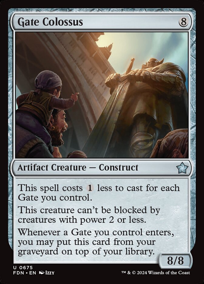Gate Colossus — Foundations 675/771