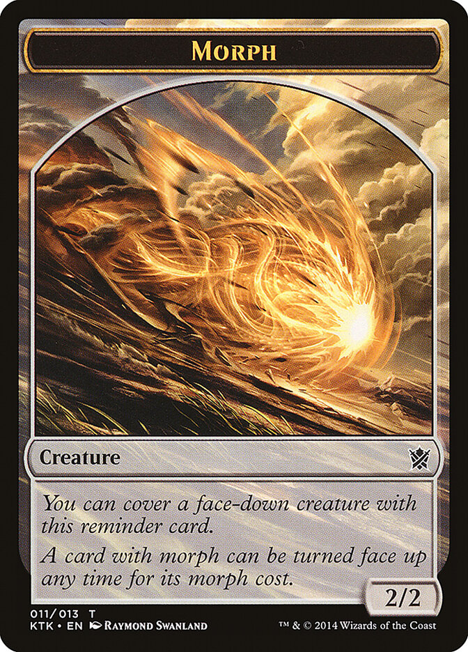 Morph — Khans of Tarkir Tokens 11/13