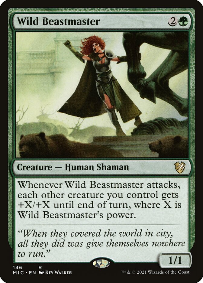 Wild Beastmaster — Midnight Hunt Commander 146/187