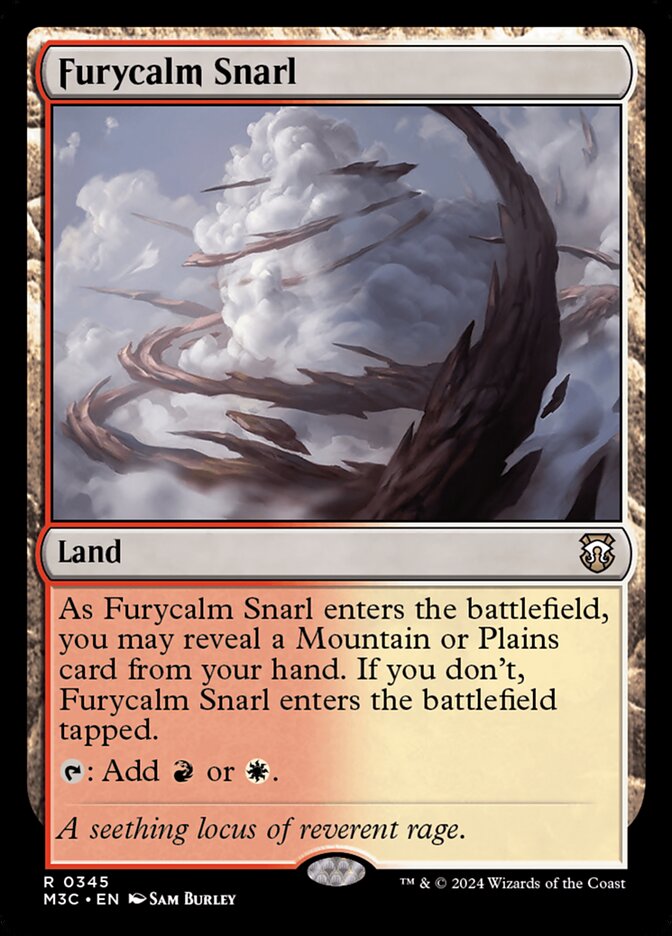 Furycalm Snarl — Modern Horizons 3 Commander 345/398