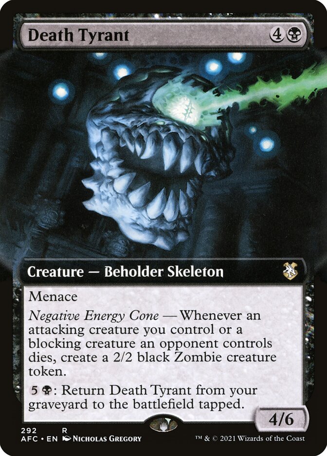 Death Tyrant — Forgotten Realms Commander 292/331