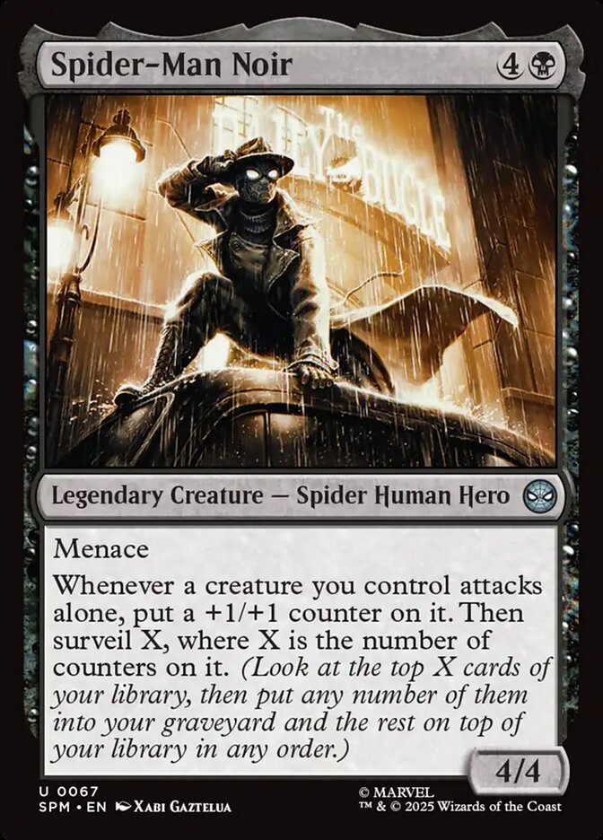 Spider-Man Noir — Marvel's Spider-Man 67/286