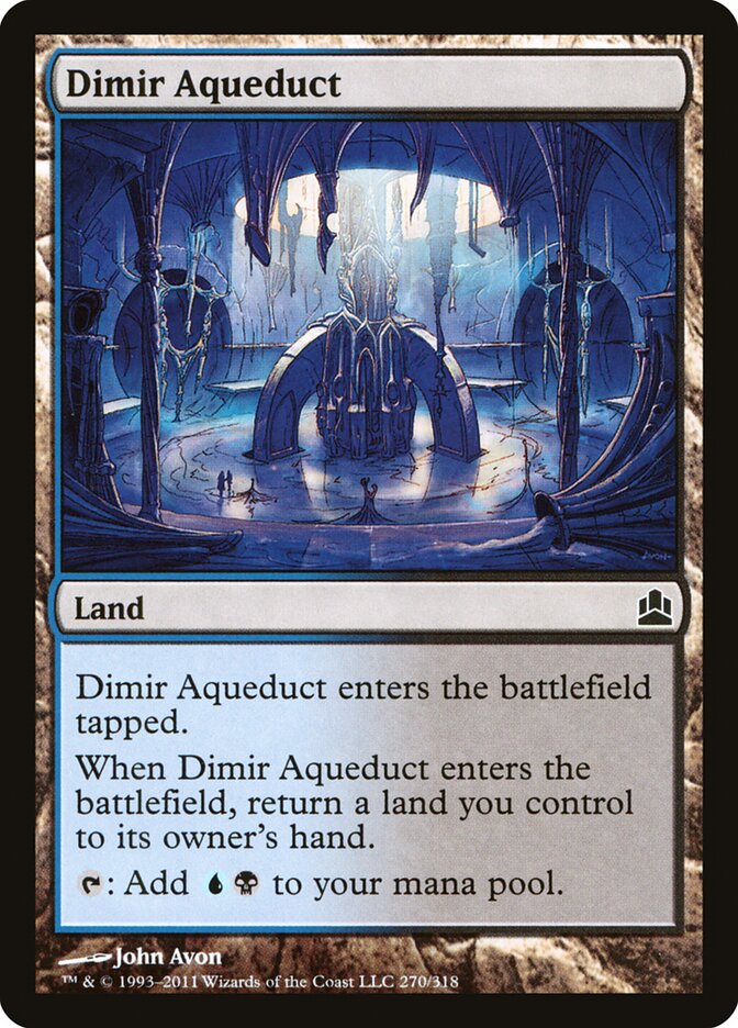 Aqueduc de Dimir — Commander 2011 270/318
