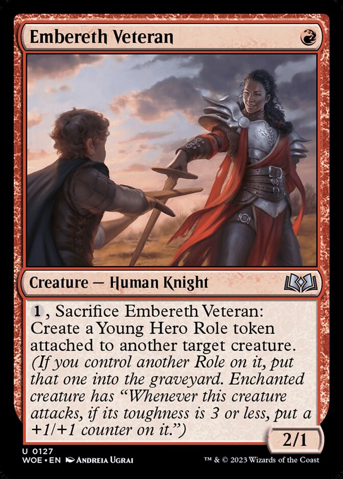 Embereth Veteran — Wilds of Eldraine 127/381