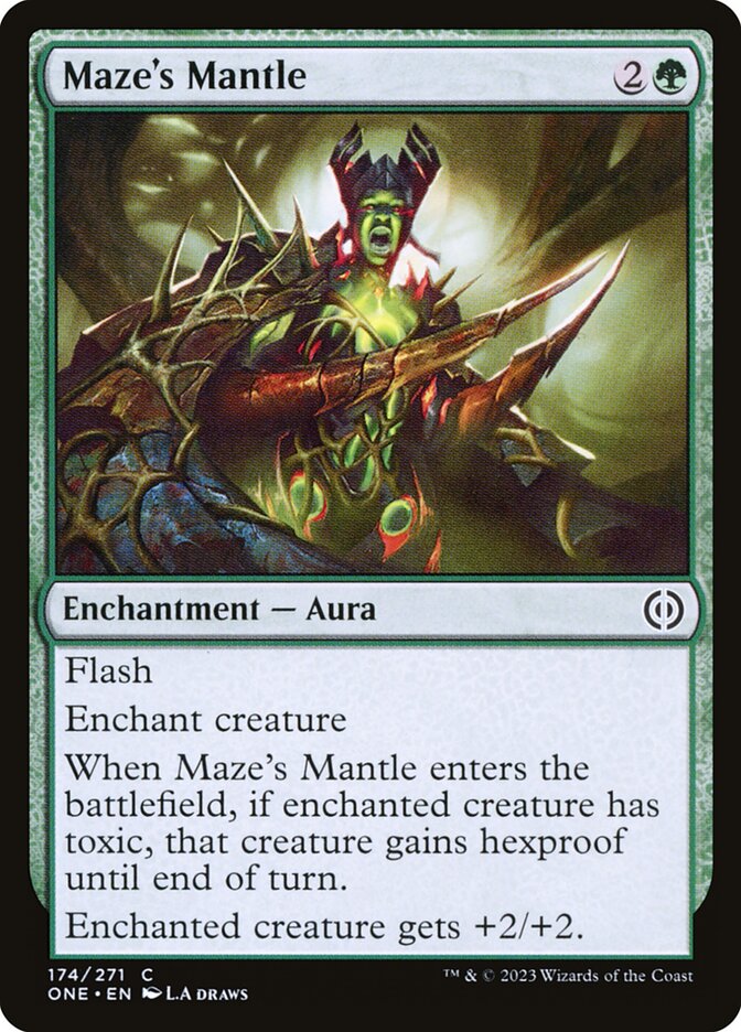 Maze's Mantle — Phyrexia: All Will Be One 174/479