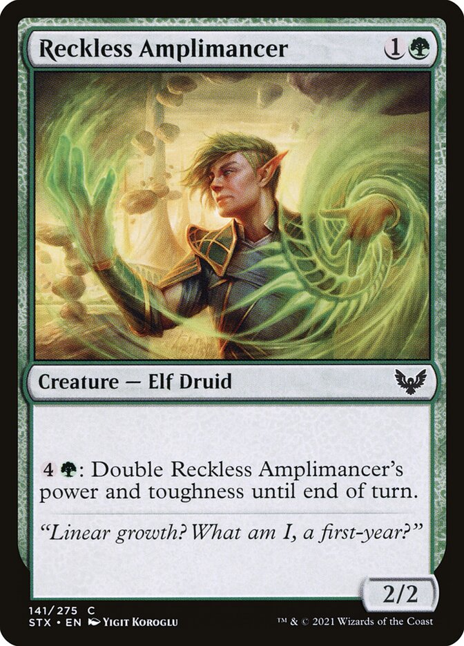Reckless Amplimancer — Strixhaven: School of Mages 141/393
