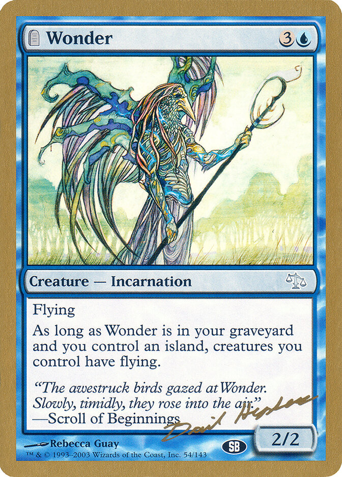 Wonder — World Championship Decks 2003 dh54sb/142