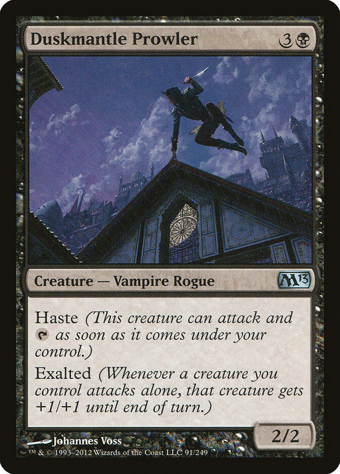 Duskmantle Prowler — Magic 2013 91/249