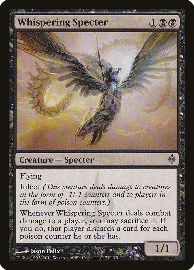 Whispering Specter — New Phyrexia 77/175