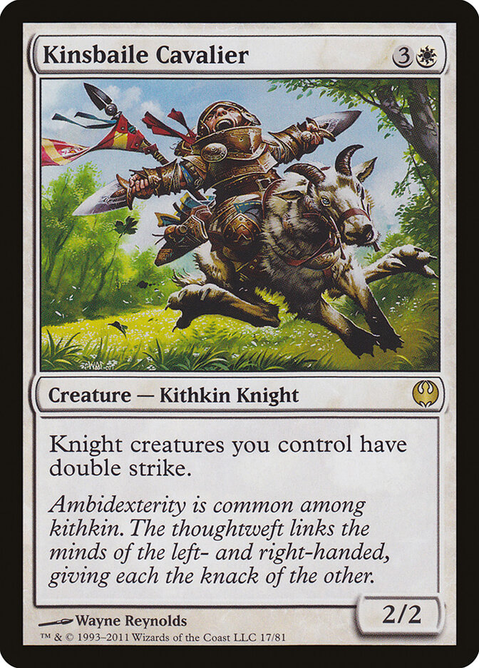 Kinsbaile Cavalier — Duel Decks: Knights vs. Dragons 17/81