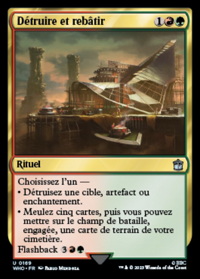 Détruire et rebâtir — Doctor Who 169/1178