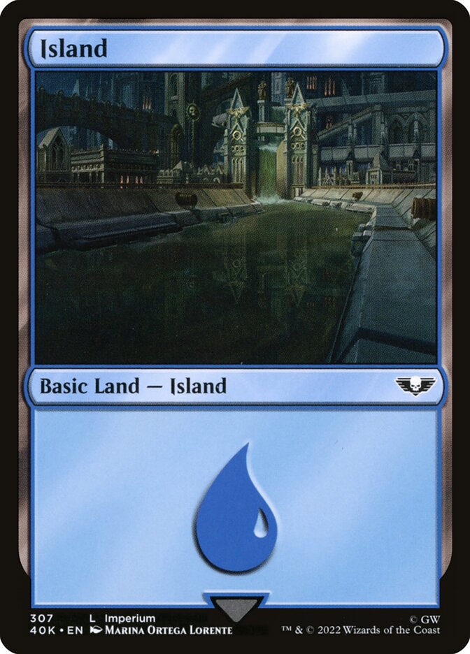 Island — Warhammer 40,000 Commander 307/617