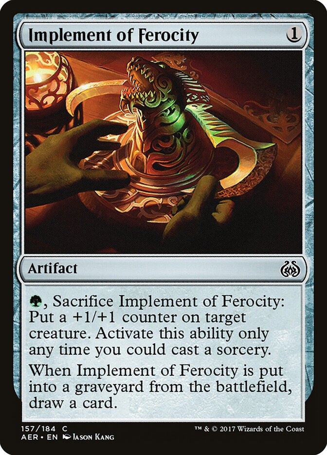 Implement of Ferocity — Aether Revolt 157/194