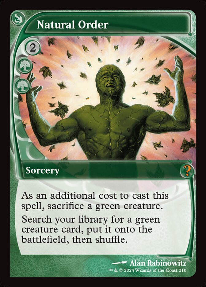Natural Order — Mystery Booster 2 210/385