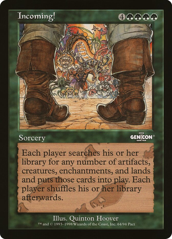 Incoming! — Oversized 90's Promos 10/10