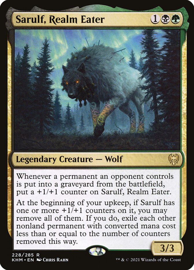 Sarulf, Realm Eater — Kaldheim 228/425